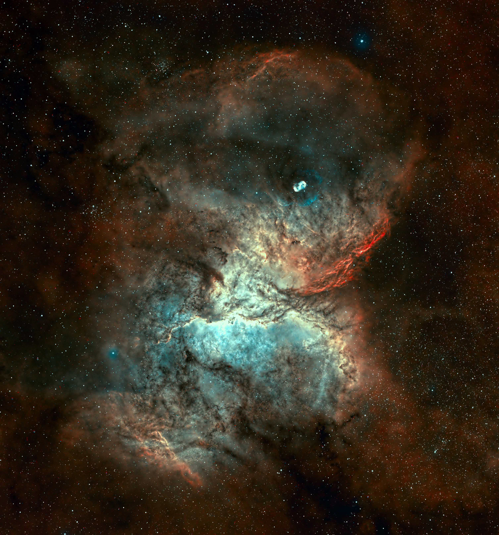 NHC 6188 Rim Nebula