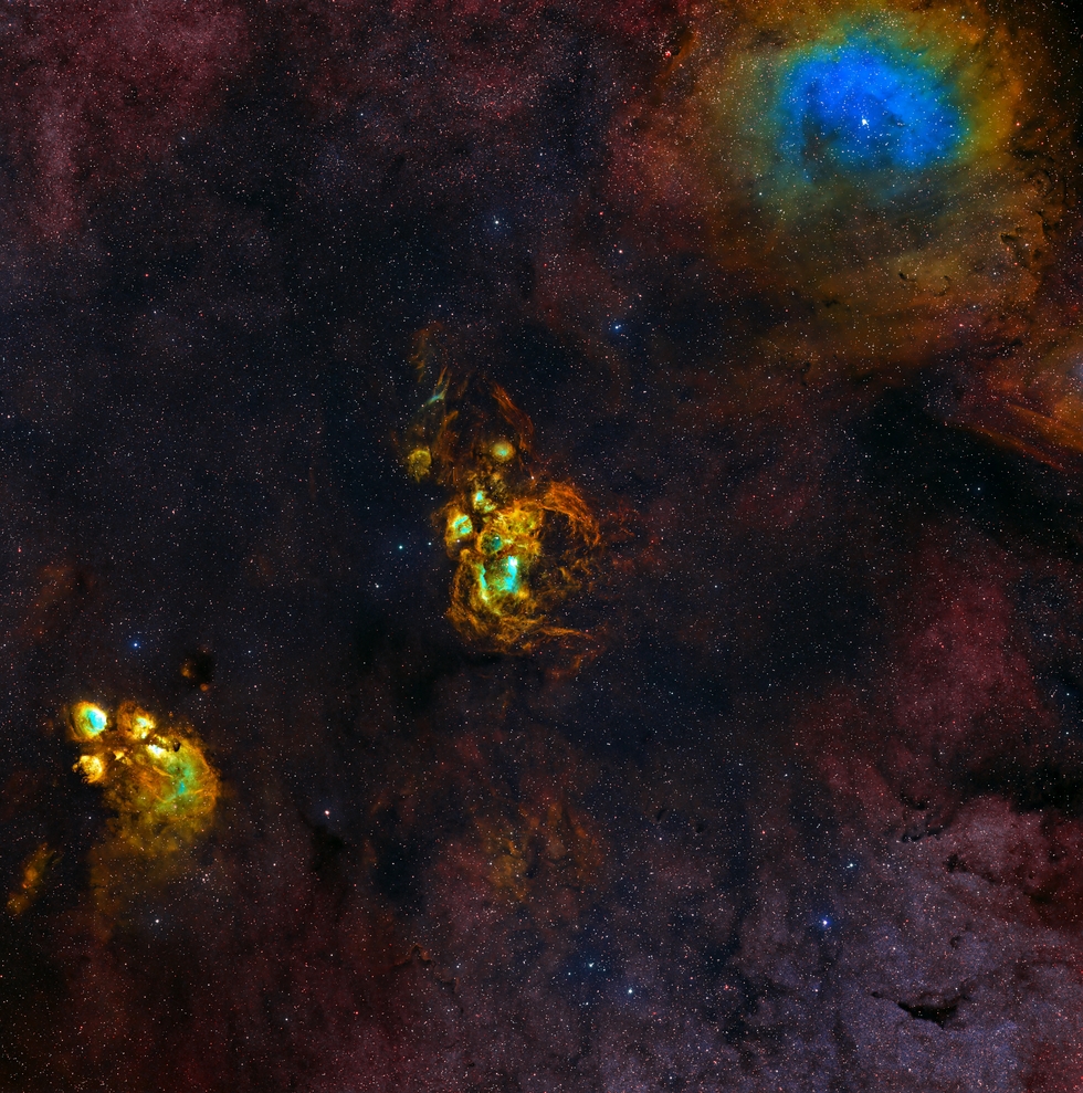 NGC6357 NGC6334