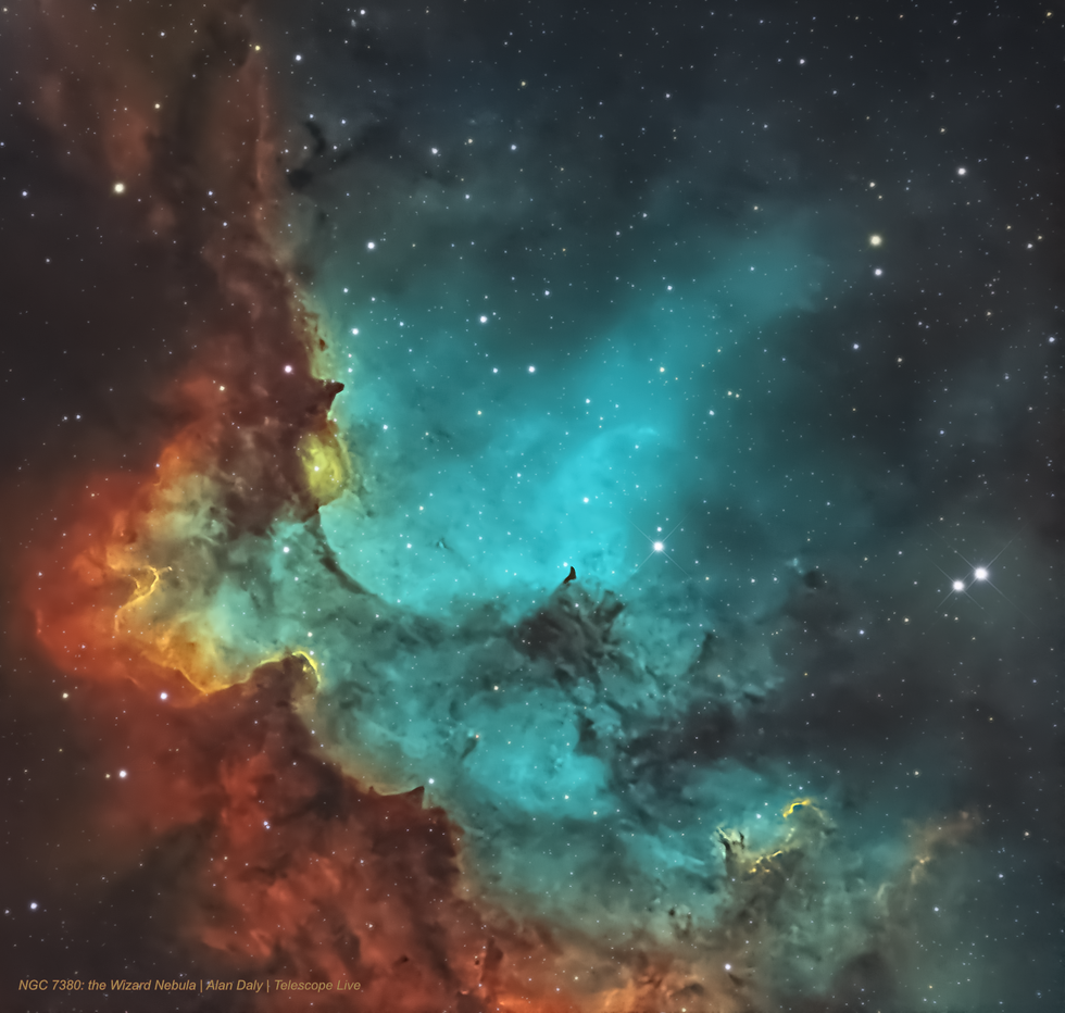 NGC 7380 The Wizard Nebula