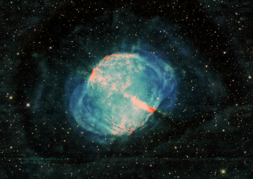 M 27, The Dumbbell Nebula