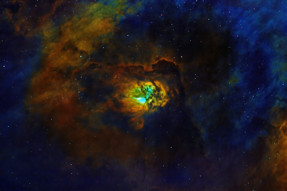 Serpent's Nebula SH2-54-SHO