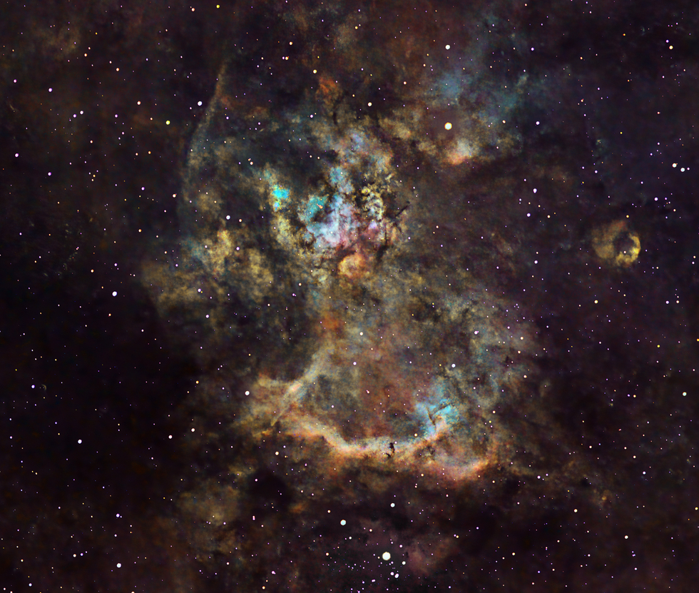 NGC3247  Whirling Dervish Nebula