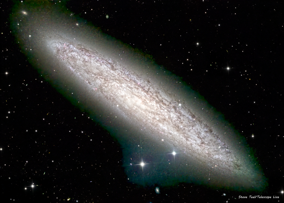 The Silver Dollar Galaxy