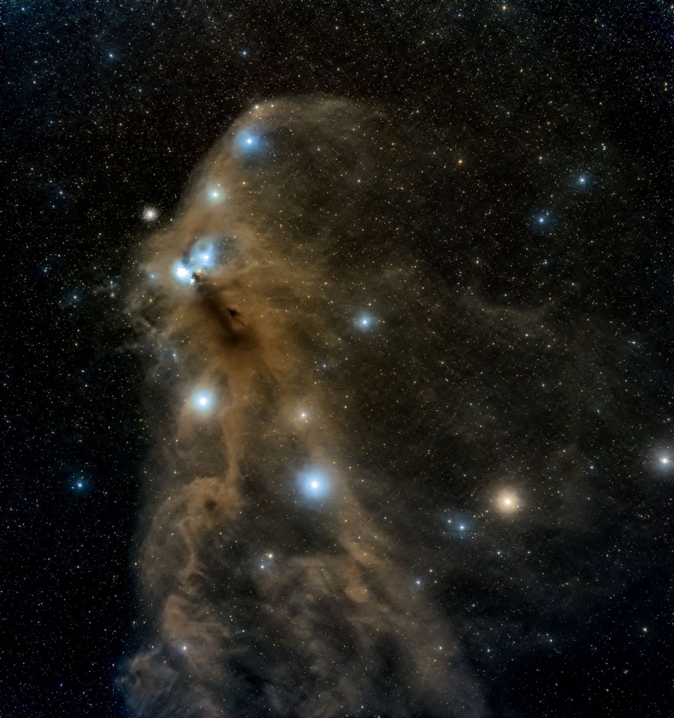 IC 4812 a Nebula in a Crown