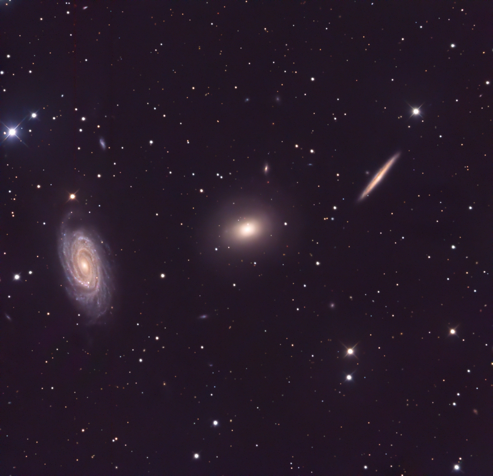 Discover the Fascinating Trio of NGC 5982, NGC 5985, and NGC 5981 in Draco