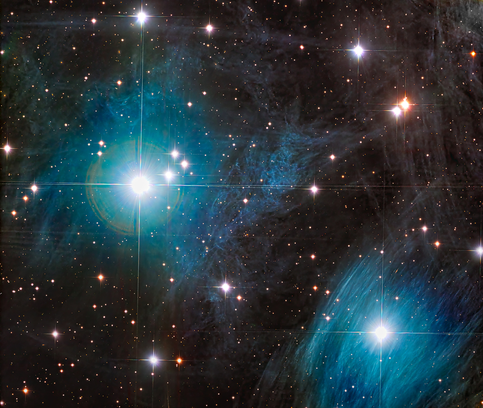 Pleiades close up