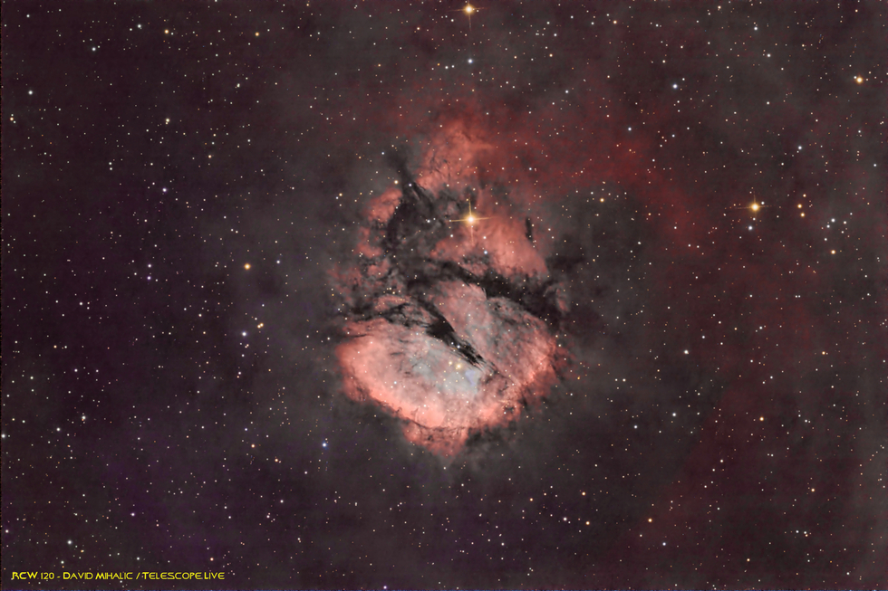 RCW 120 - emission nebula in Scorpius