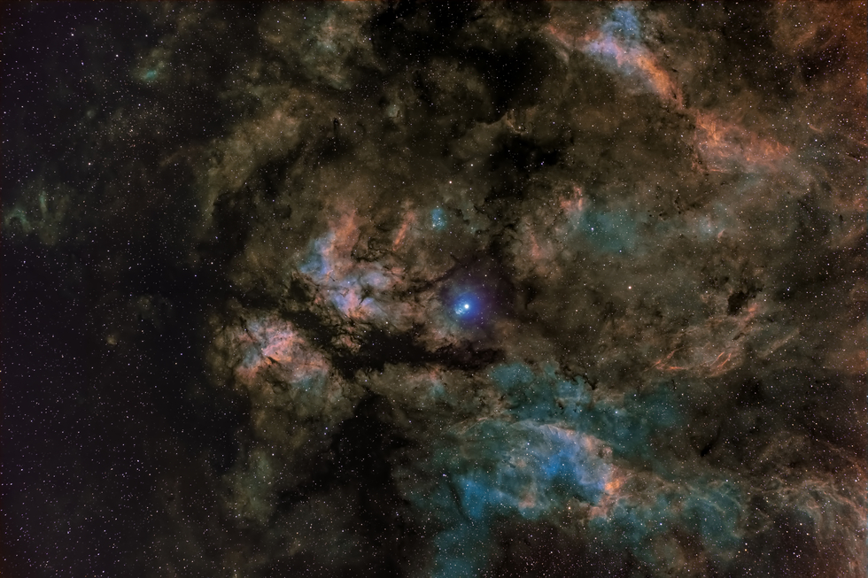 Gamma Cygni Widefield...