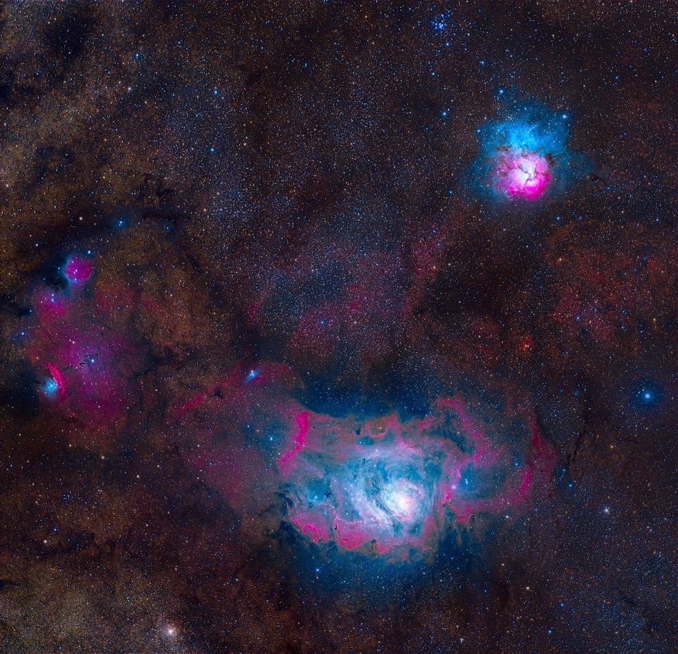 Messier 20 widefield