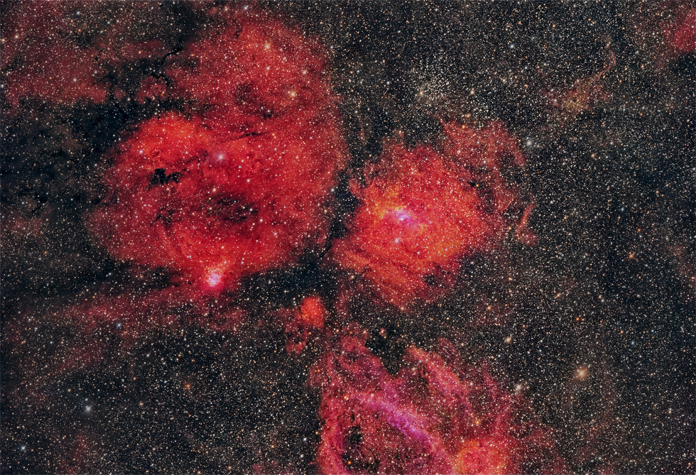 Bubble Nebula area