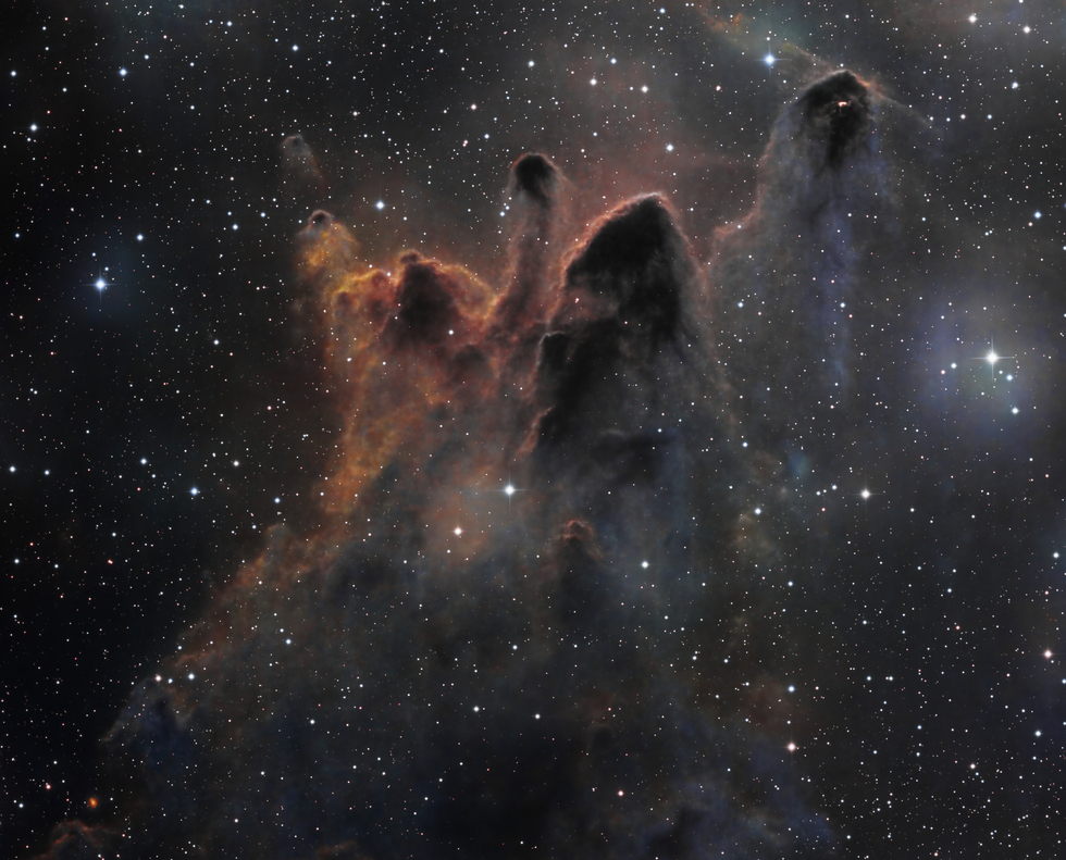 Cometary Globules, CG30&31 in Gum Nebula