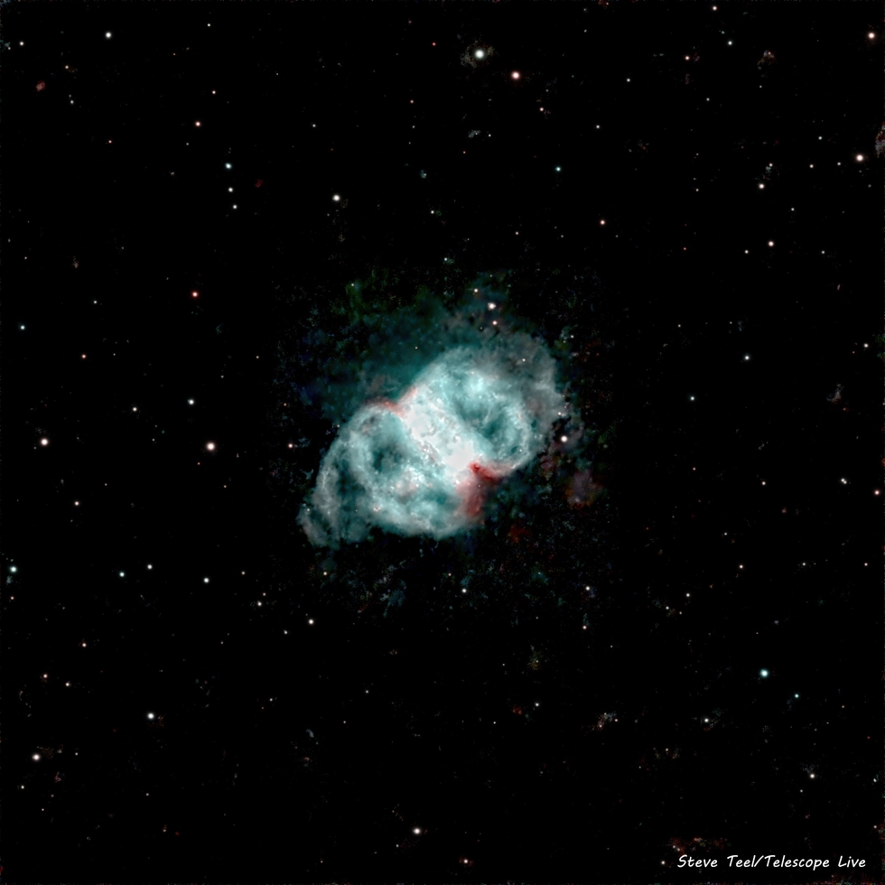 The Little Dumbbell (Barbell) Nebula