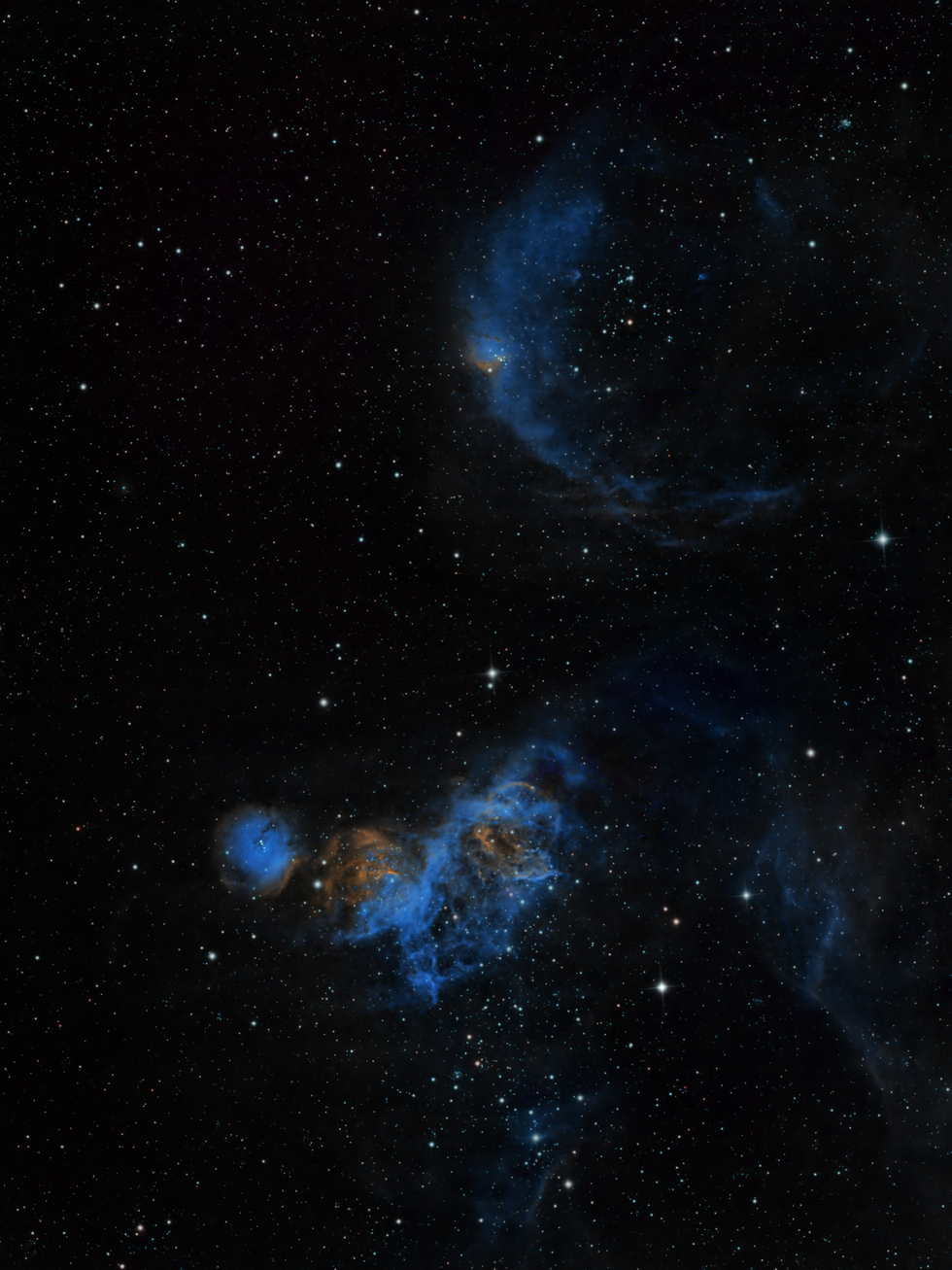 KHMK833-NGC1923 Mosaic