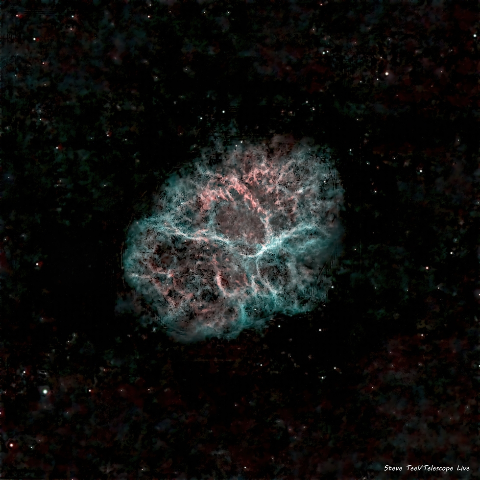 The Crab Nebula SHO