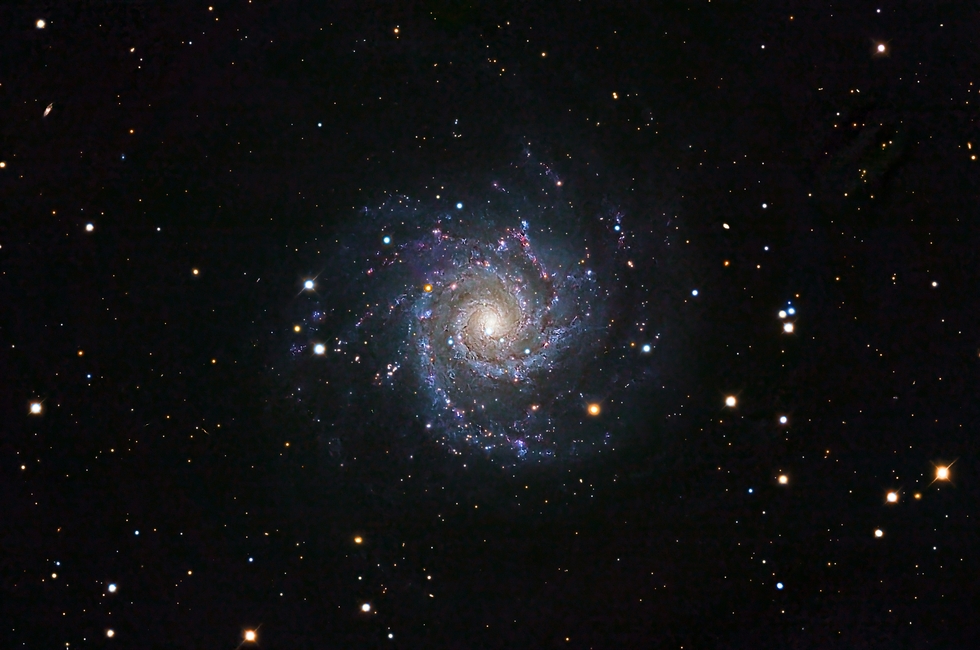 M74 Galaxy in LRGB 