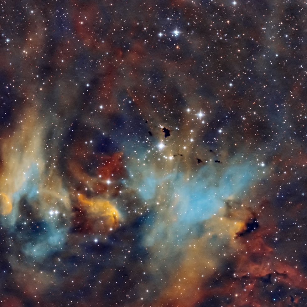 IC 2944  Running Chicken Nebula