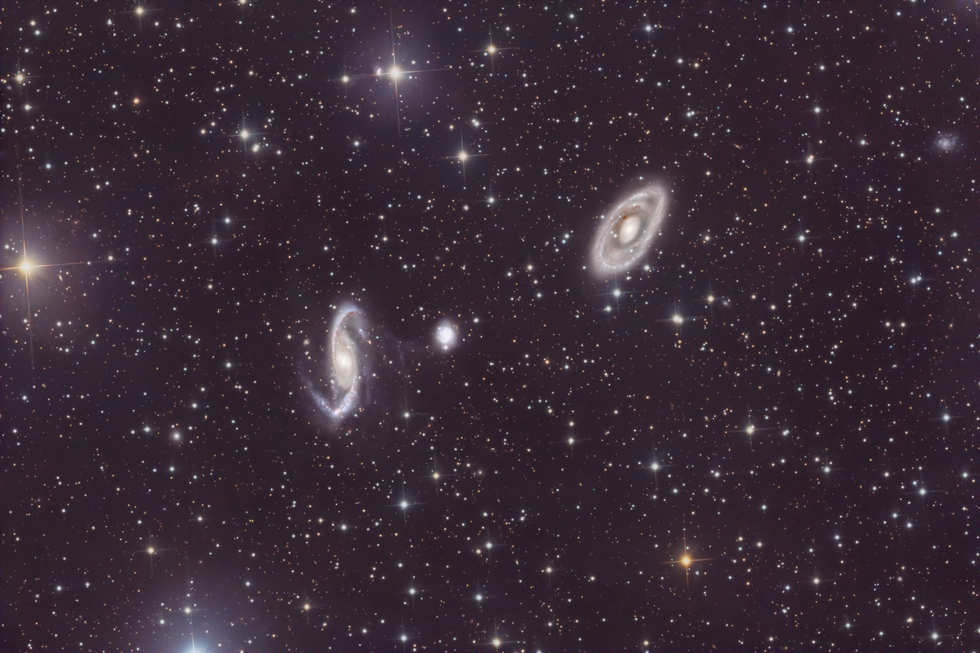 ✨ NGC 3358 - Dancing Galaxies in Hydra ✨