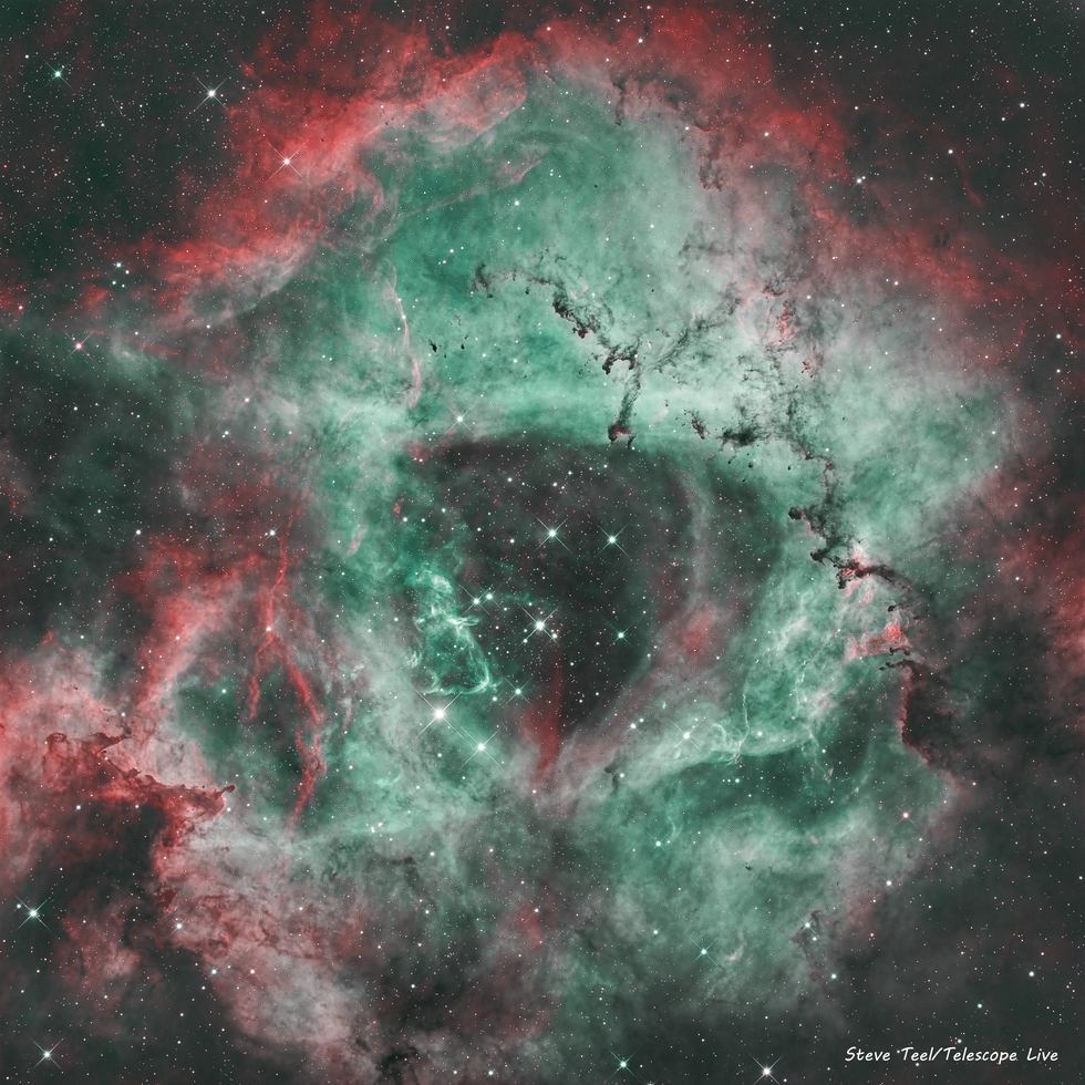 The Christmas Wreath Nebula?