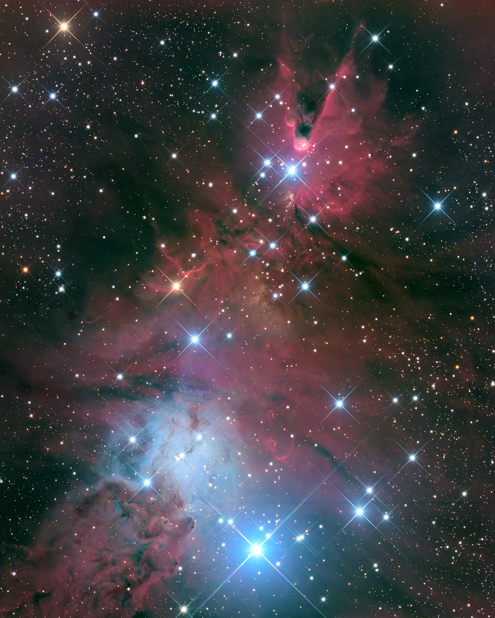 Christmas Tree Cluster / Cone Nebula