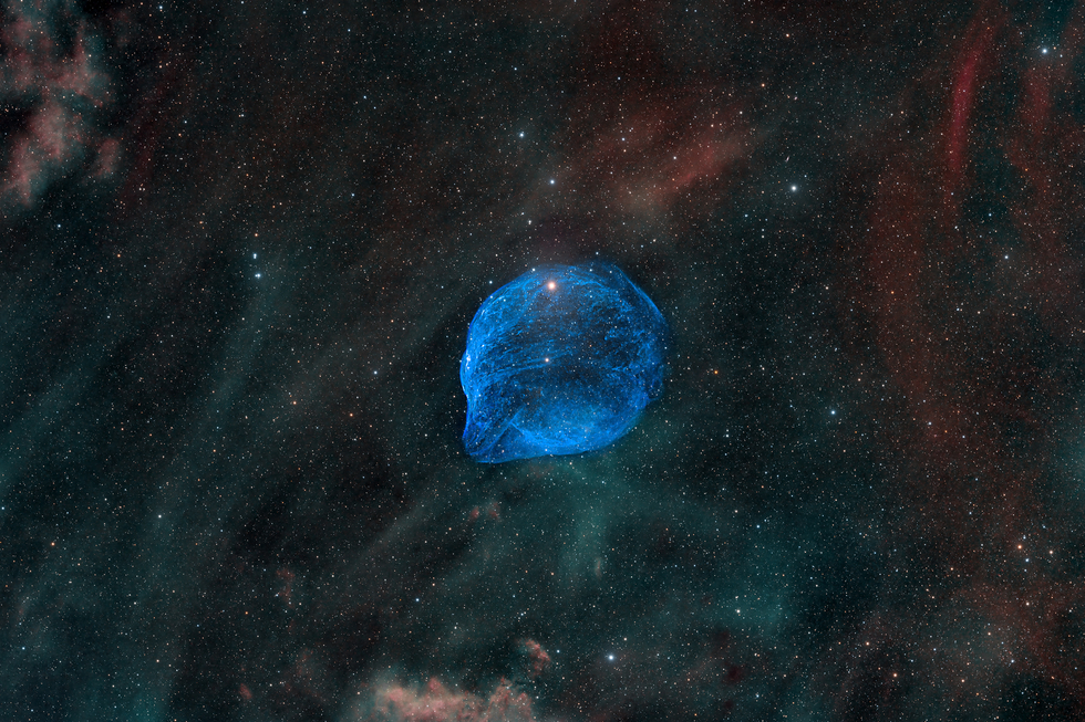 SH2-308 Dolphin Nebula