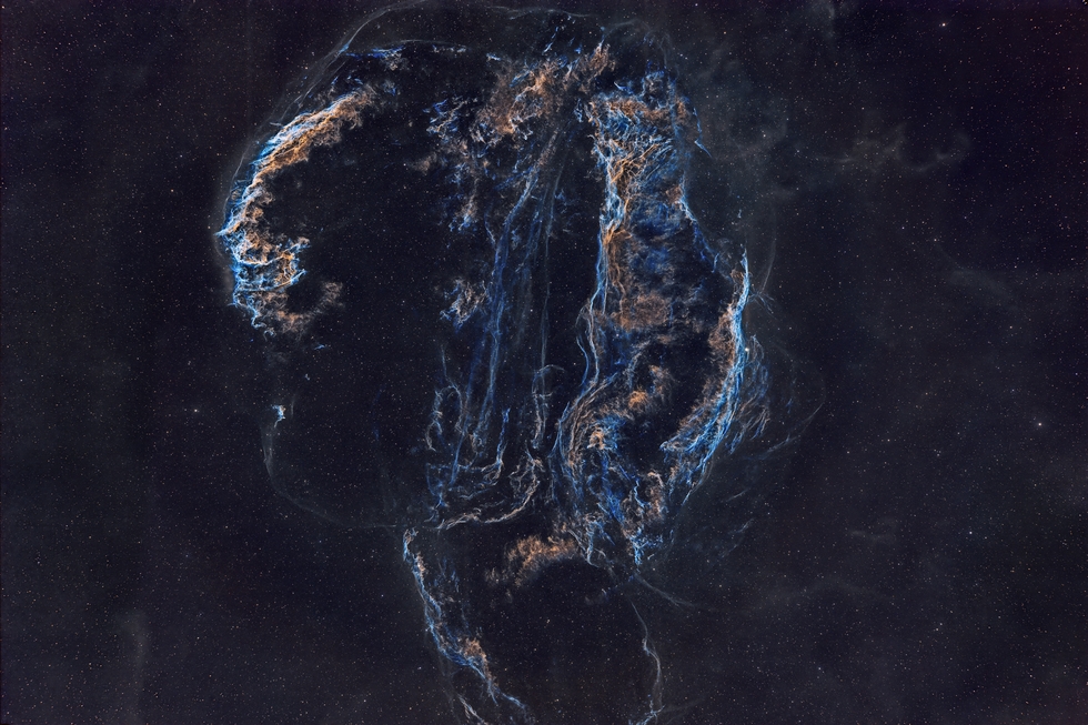 Cygnus Loop (Dust and Gas SHO)