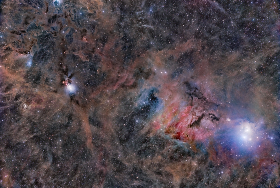 Nebulae & Dust in Perseus