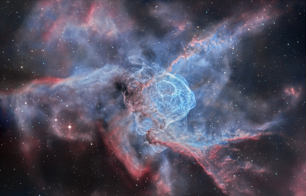 NGC 2359 Thor's Helmet Nebula