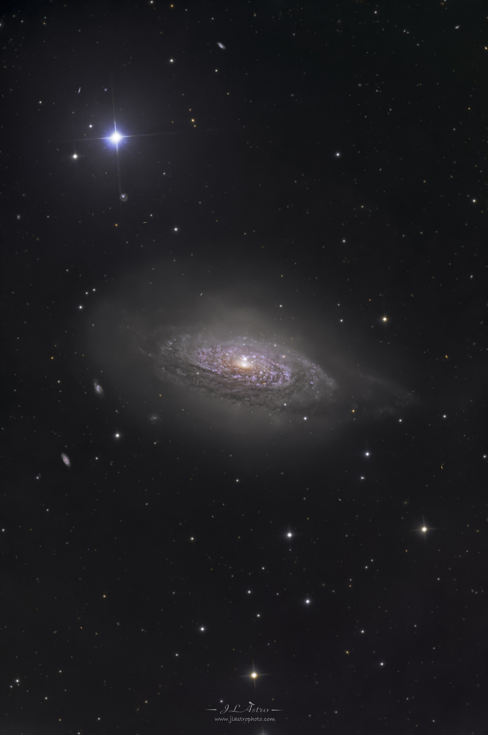 NGC3521 with SN 2024-25 AECX