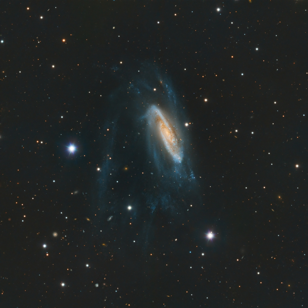 NGC3981 Galaxy - Crater