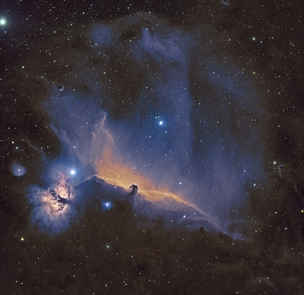 Horse Head Nebula in SHO