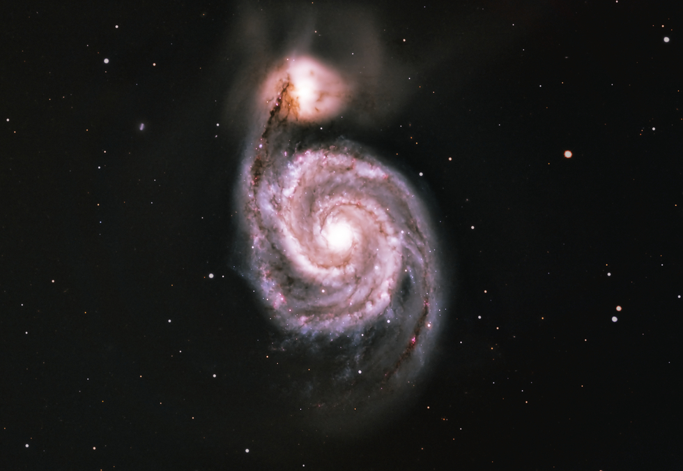 The Whirlpool galaxy