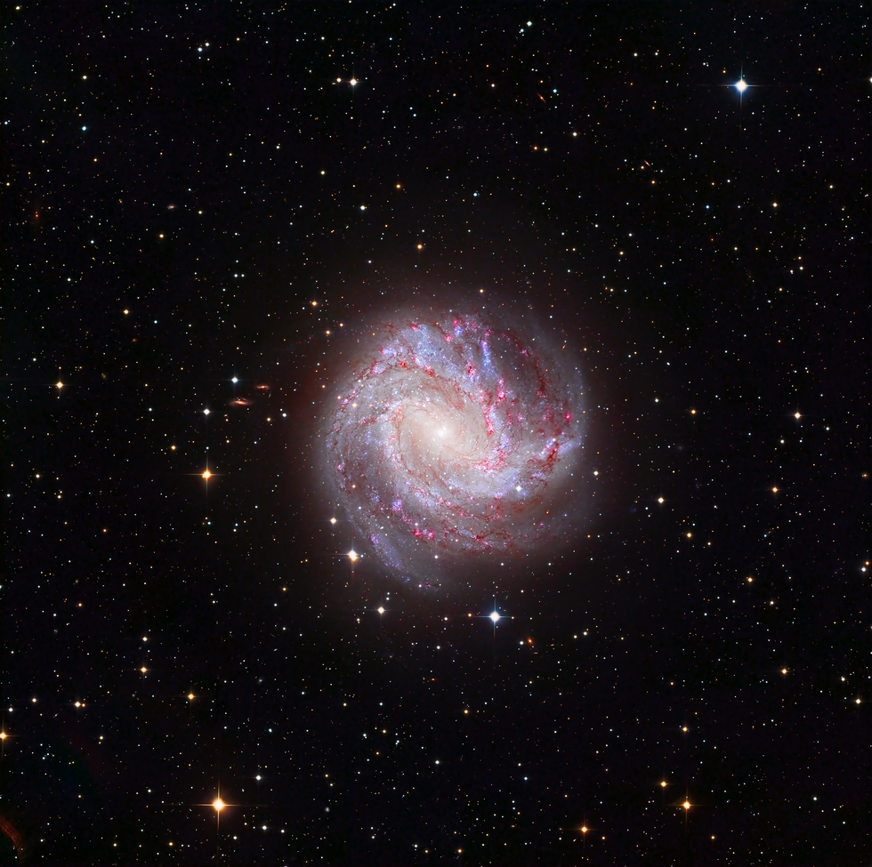 M83 The Southern Pinwheel barred spiral galaxy