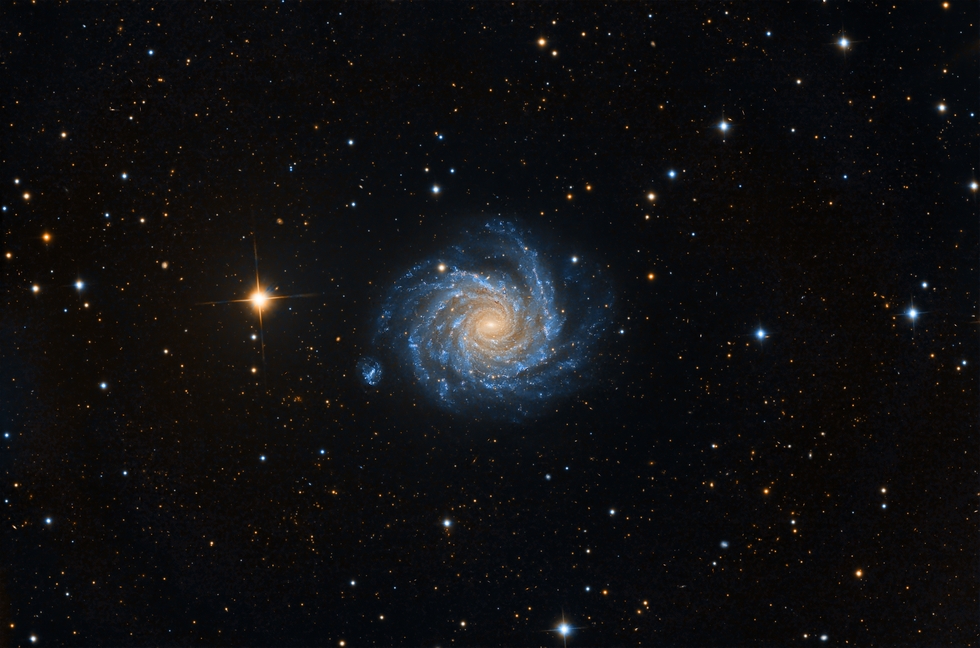 NGC1232 Galaxy from El Sauce Observatory Chili