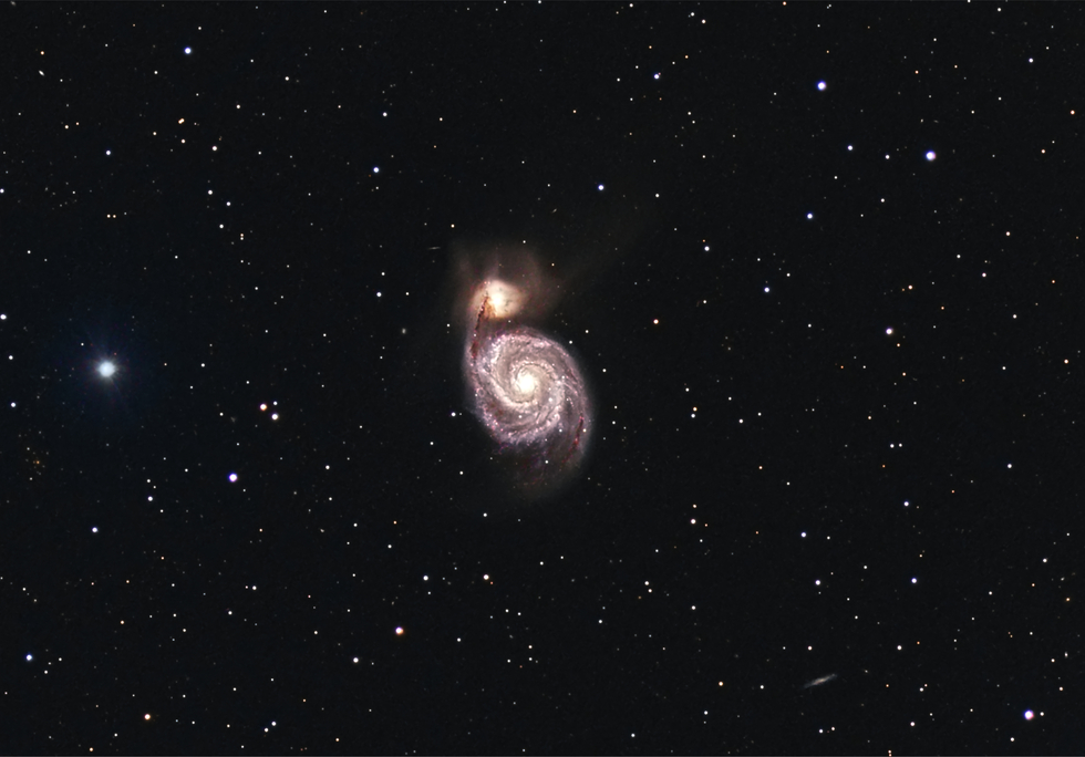 The Whirlpool galaxy