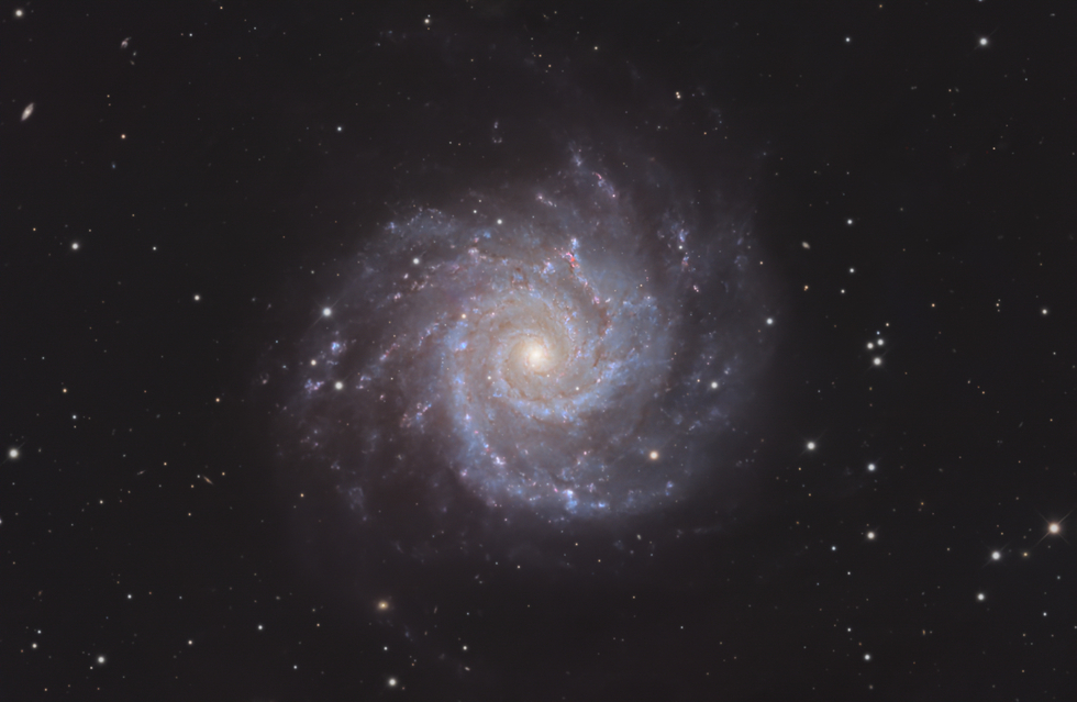 🌌 M74 – The Phantom Galaxy 🔭✨