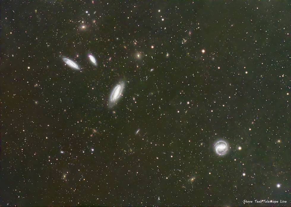 The Grus Quartet, NGC5772, 82, 90 and 99