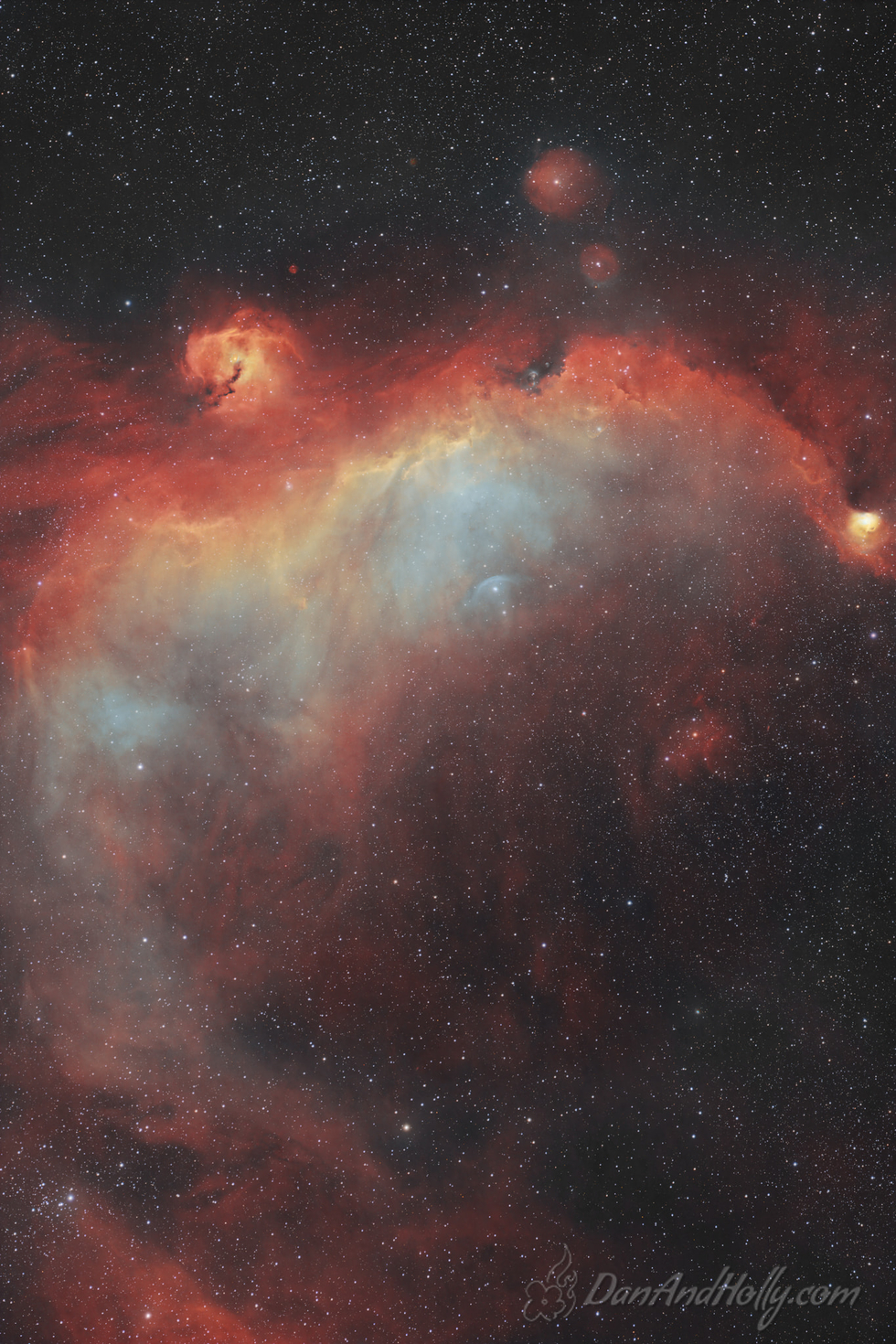 Seagull Nebula - second try