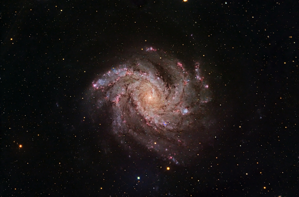 NGC6946 Spiral Galaxy in full glory
