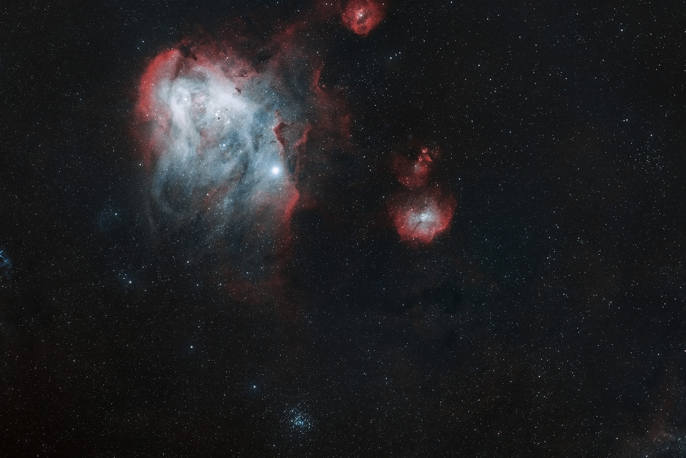 IC 2944 Running Chicken Nebula