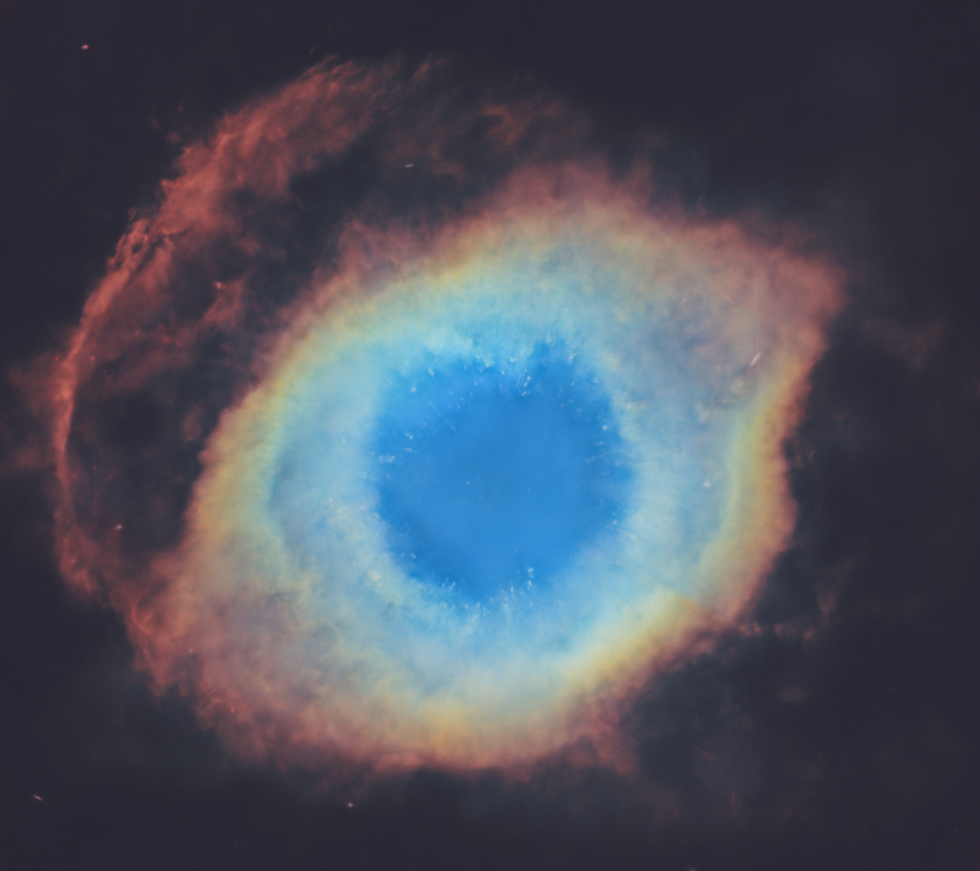👁️✨ The Helix Nebula – The Eye of the Universe - Starless edition 🌌🔭