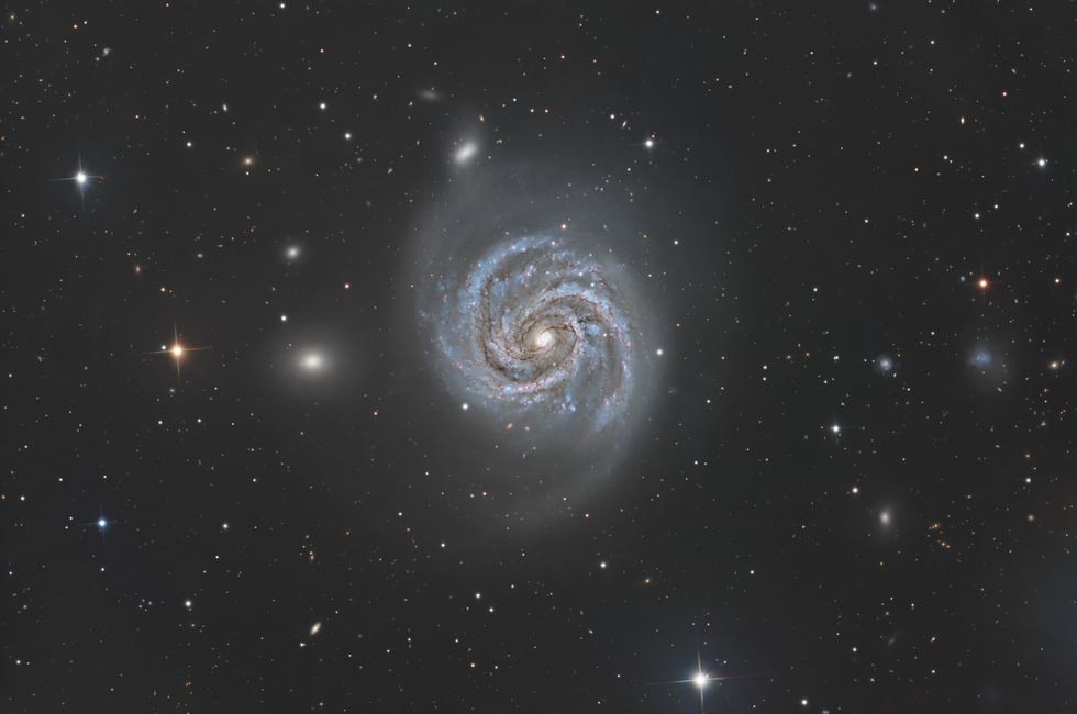 🌌 "The Grand Spiral of M100" 🌌