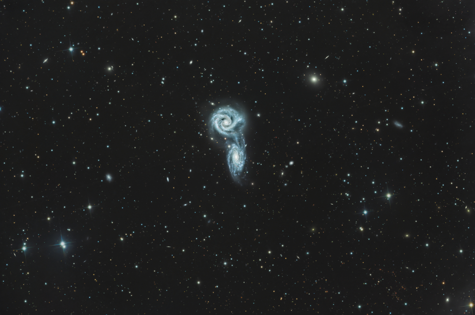 🌌 The Cosmic Dance of NGC 5426 🌌