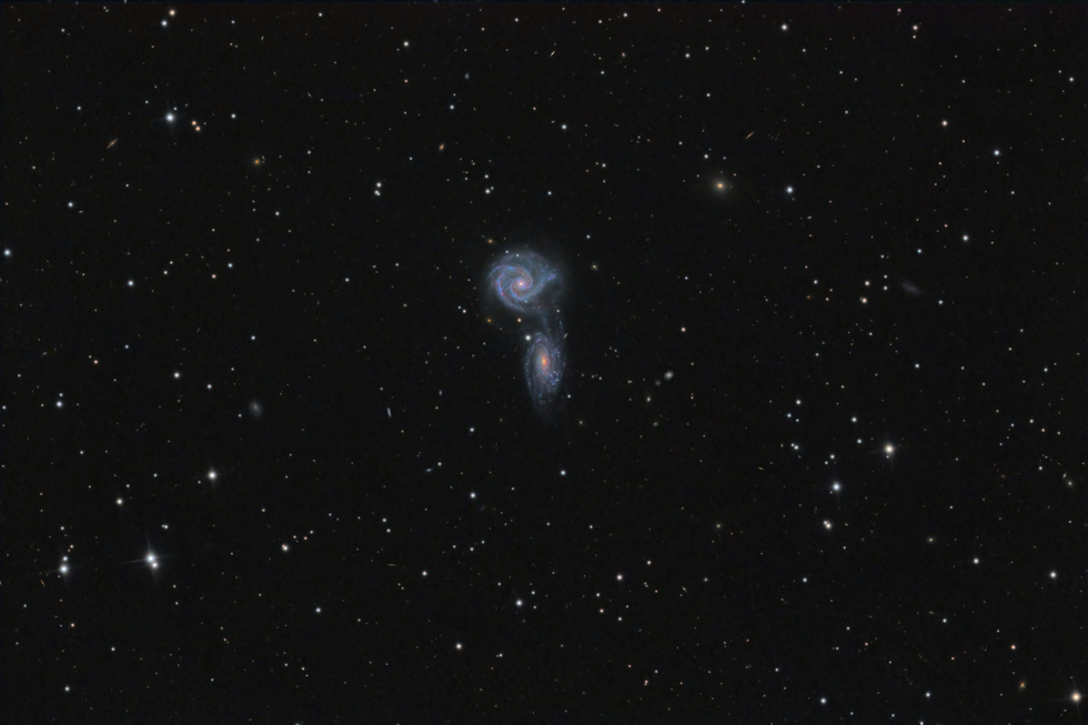  NGC 5426 and NGC 5427
