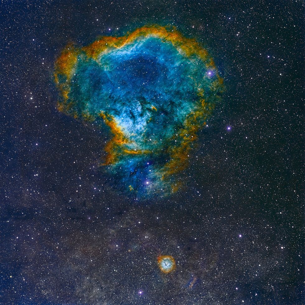 NGC7822 aka Cosmic Questionmark