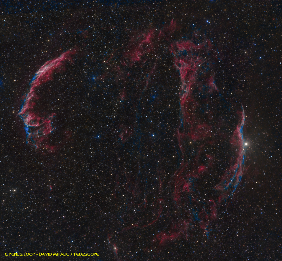 Cygnus Loop Supernova remnant