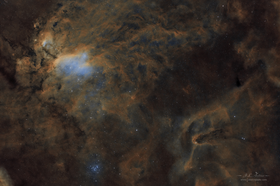 IC4628 Prawn Nebula