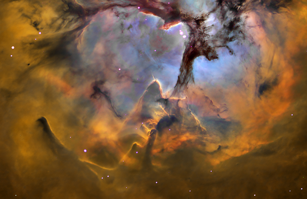 M20  Trifid Nebula Core
