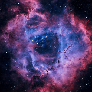 Rosette Nebula HOO | Telescope Live