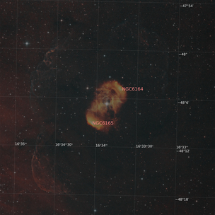 HD 148937 & NGC 6165 | Telescope Live
