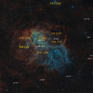 SH2-132 - The Lion Nebula | Telescope Live